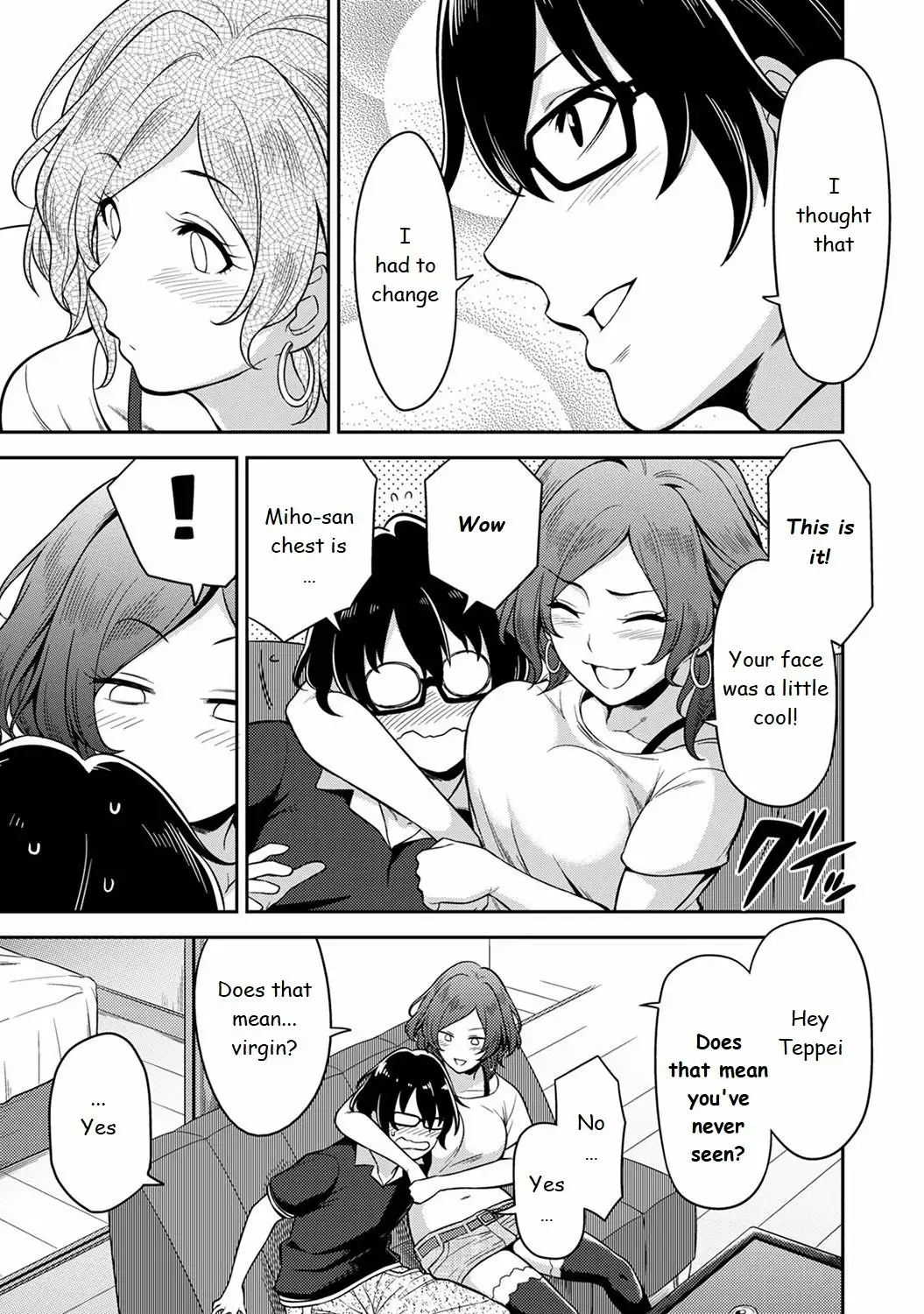 Minpaku Batting!? Mainichi Bijou to Yukizuri Ecchi Ch 1