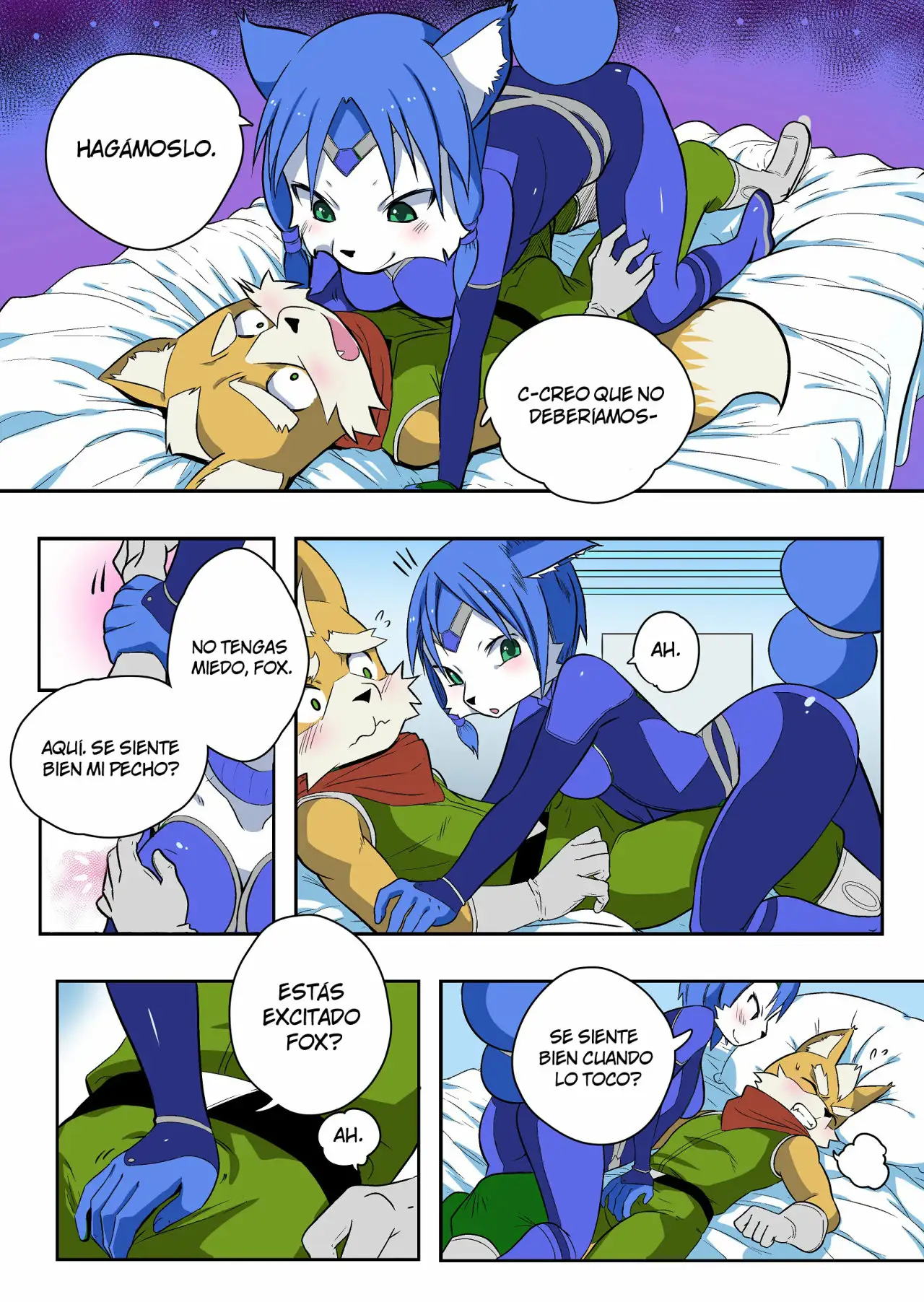 Krystal and Fox