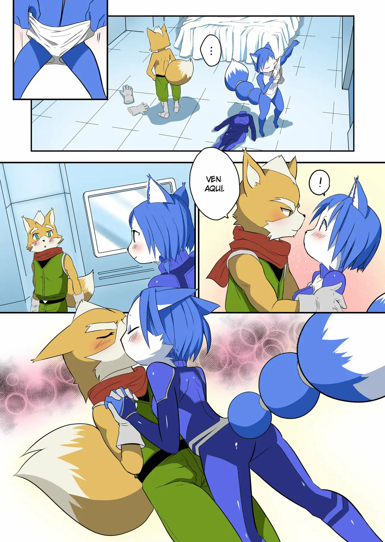 Krystal and Fox