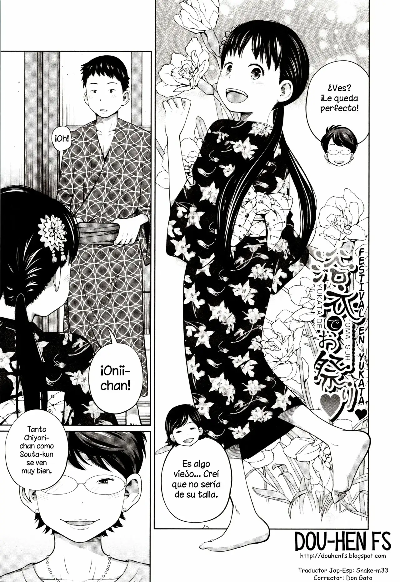 Festival en yukata ♥