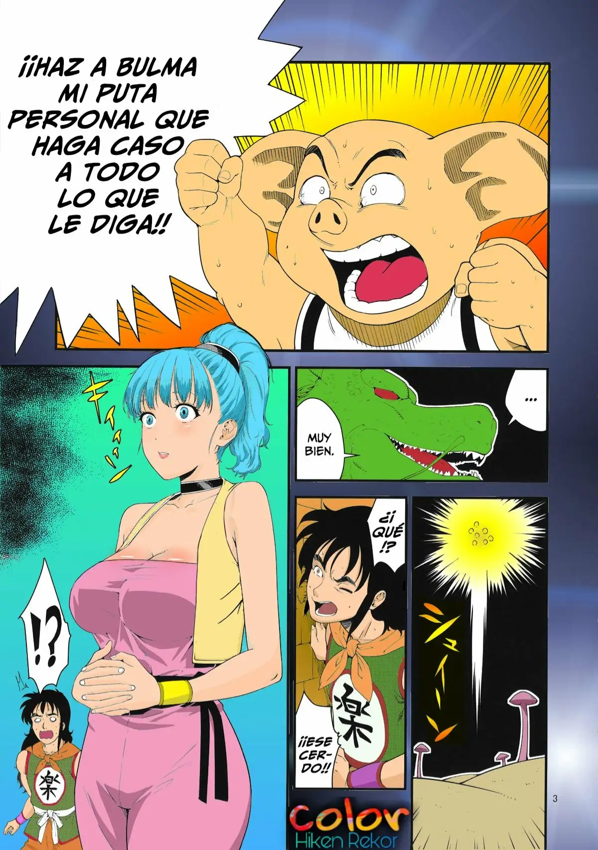 Buta no Onna (Dragon Ball) Color - Jyura