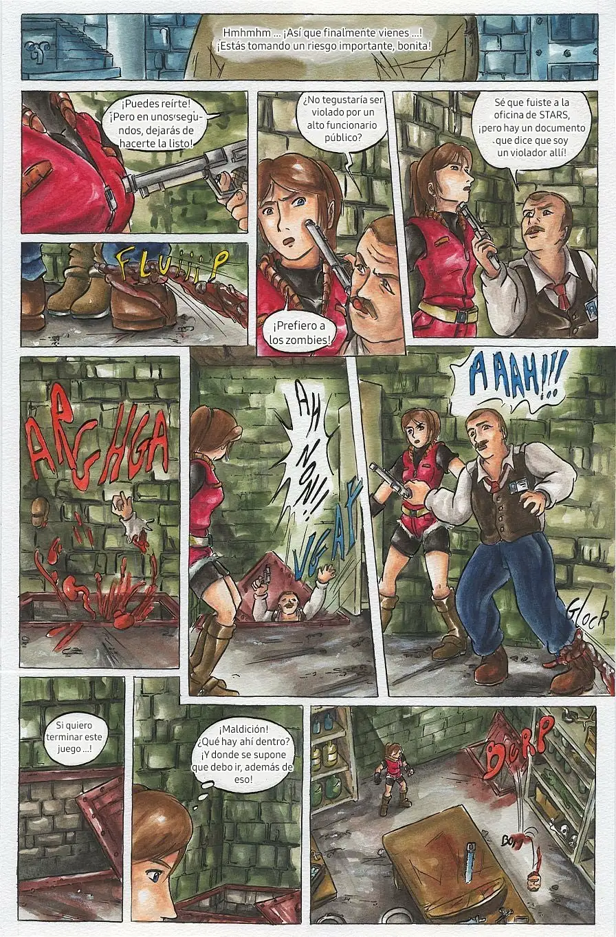 Bad Resident Evil_ The Virus X (passage) Parte 2_5