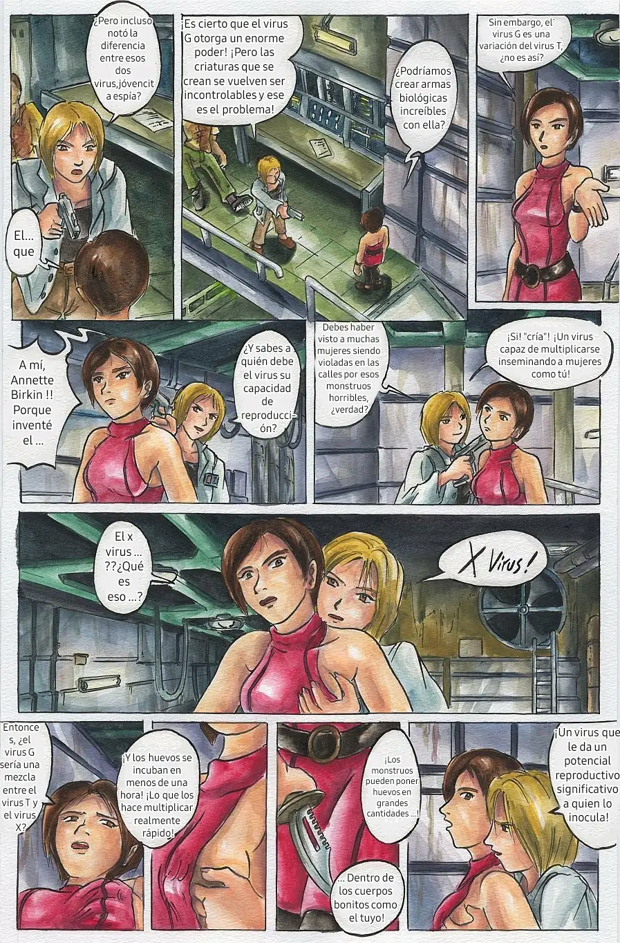 Bad Resident Evil_ The Virus X (passage) Parte 3_5