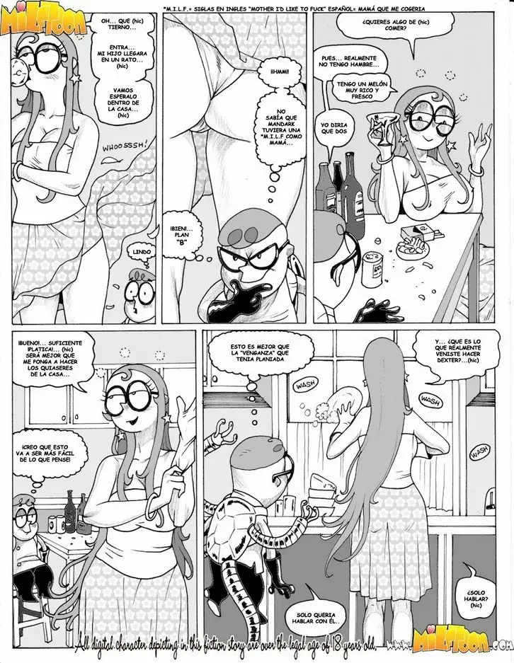 Dixters Fap (El laboratorio de Dexter) - Milftoon