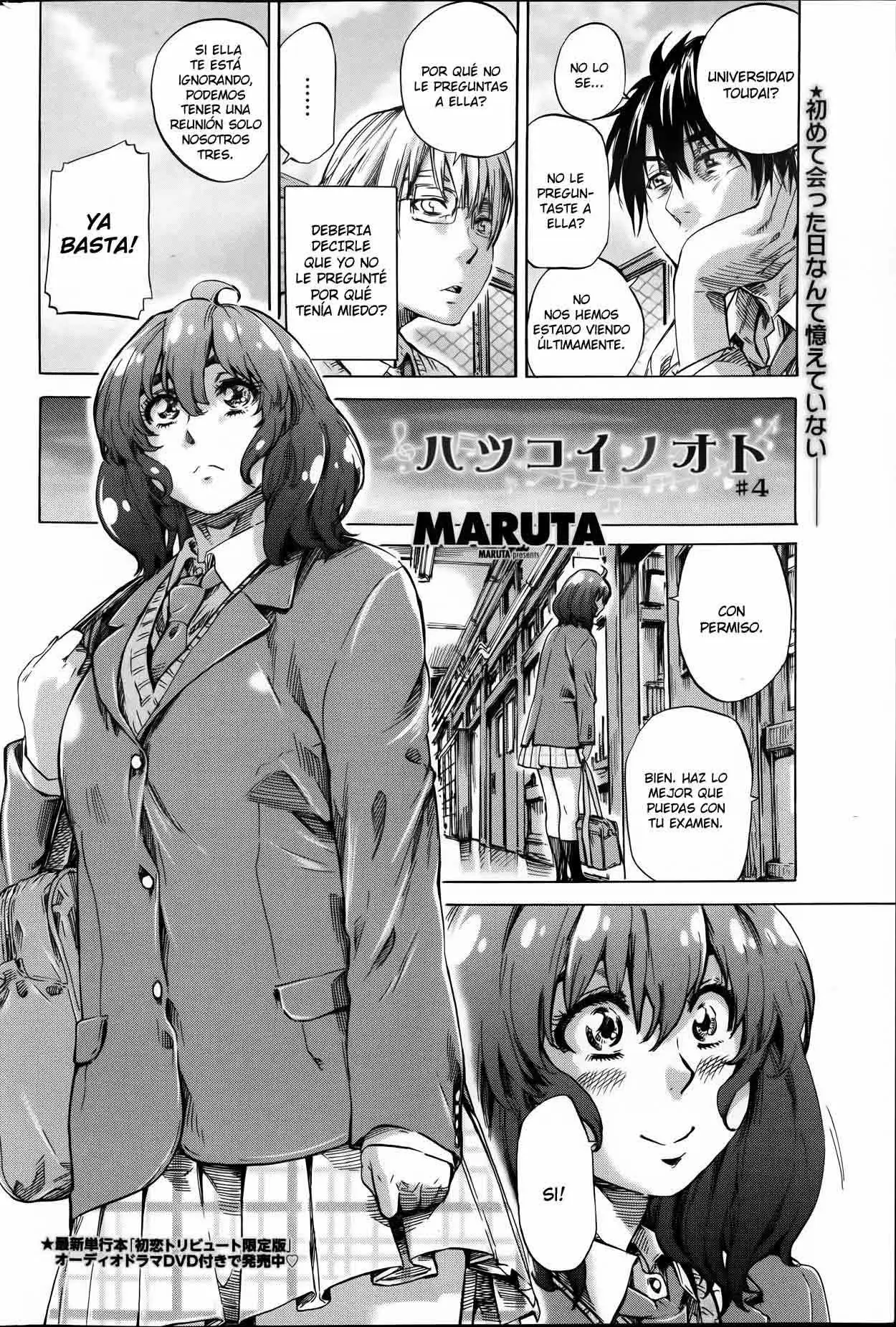 Hatsukoi no Oto Ch 1-5 COMPLETO - Maruta