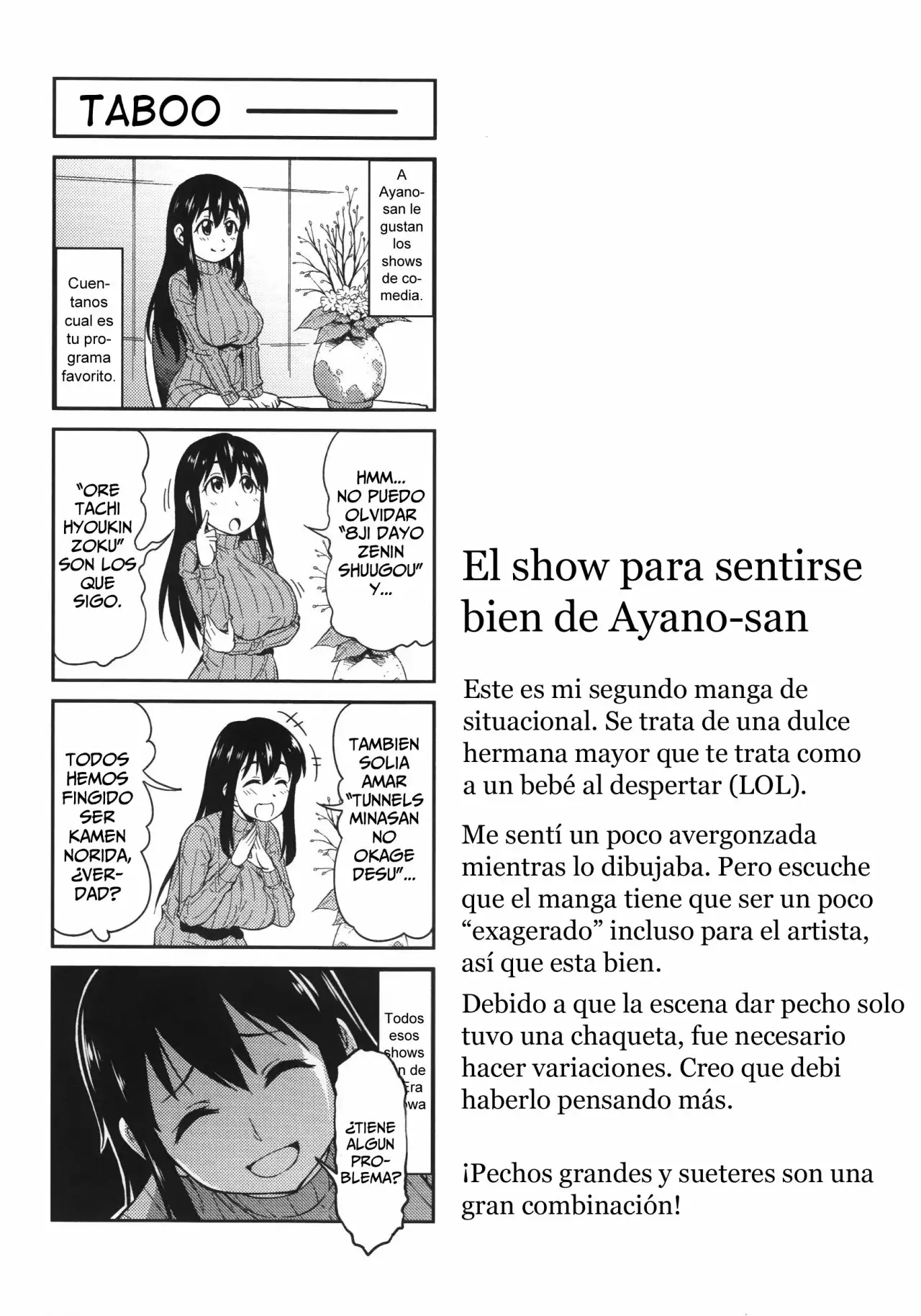 El show para sentirse bien de Ayano-san