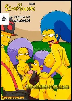 LA FIESTA DE CUMPLE- LOS SIMPSONS