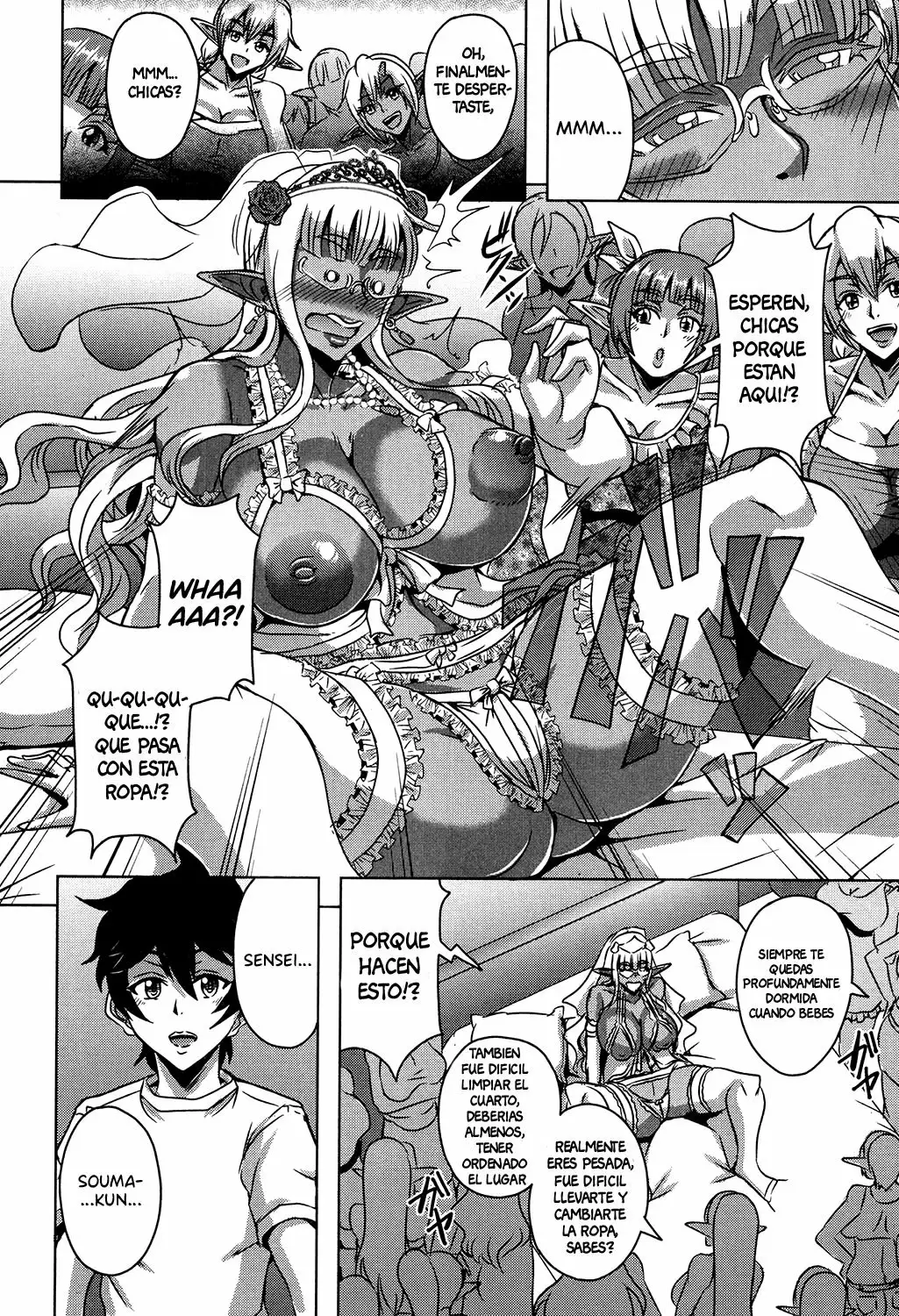 Elf Harem Academia Nangoku Kozukuri Gasshuku Hen