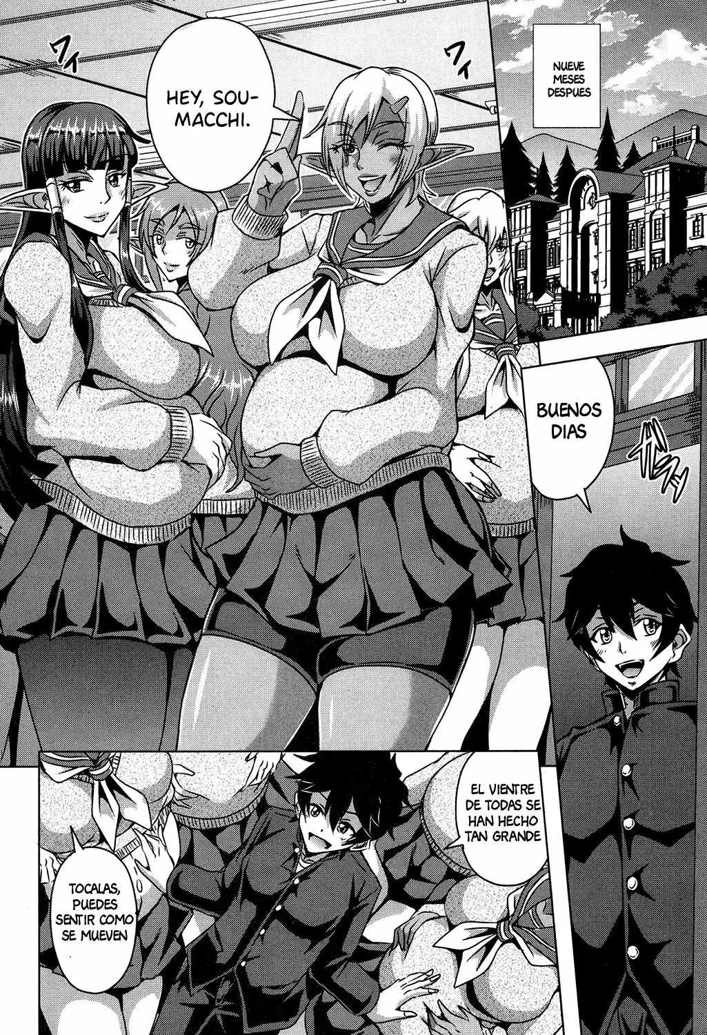 Elf Harem Academia Nangoku Kozukuri Gasshuku Hen