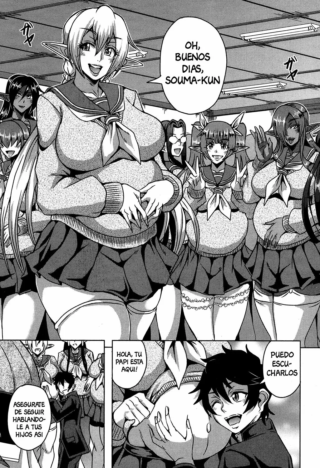 Elf Harem Academia Nangoku Kozukuri Gasshuku Hen