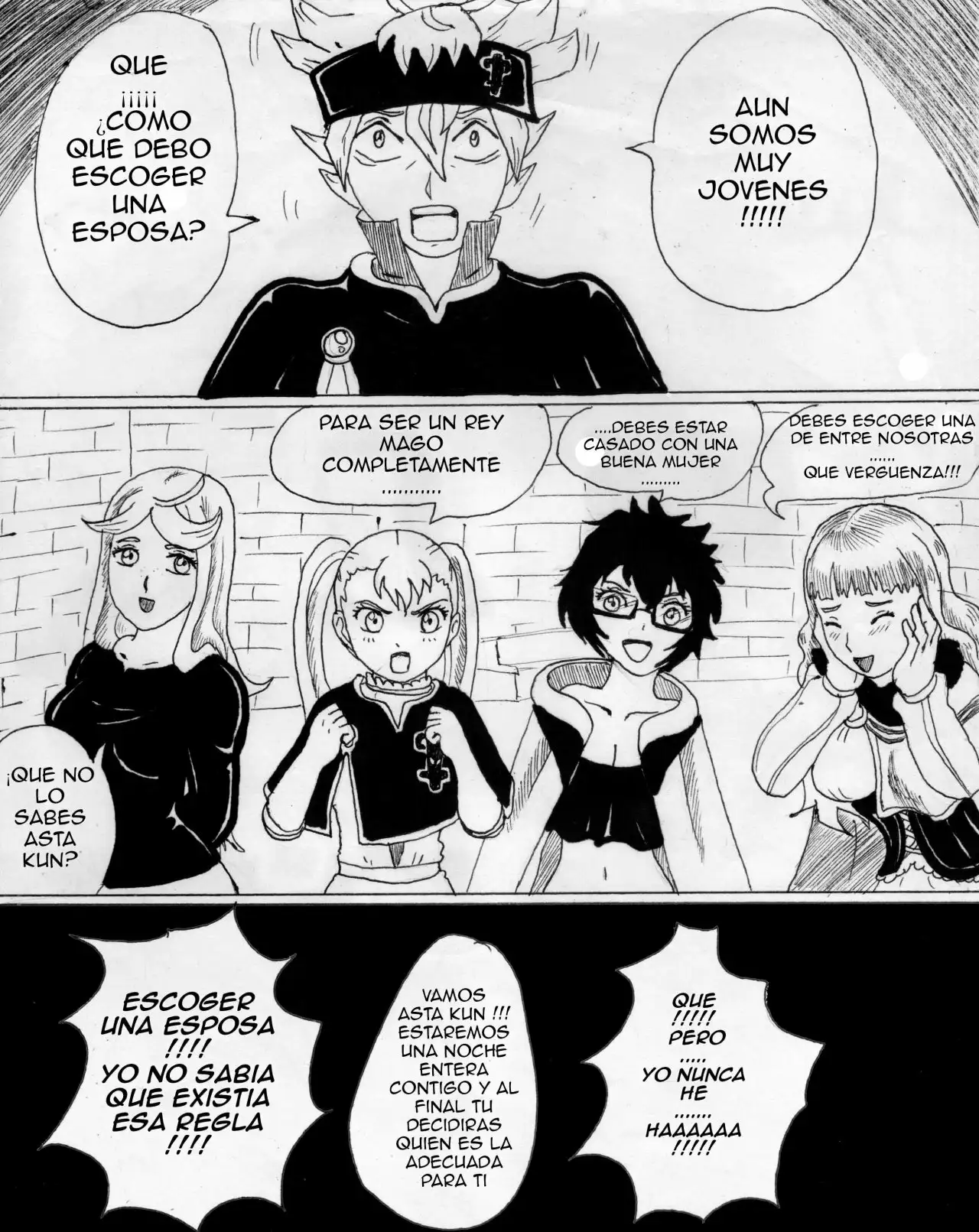 Eligiendo una Esposa (Black Clover) - Cecyartbytenshi