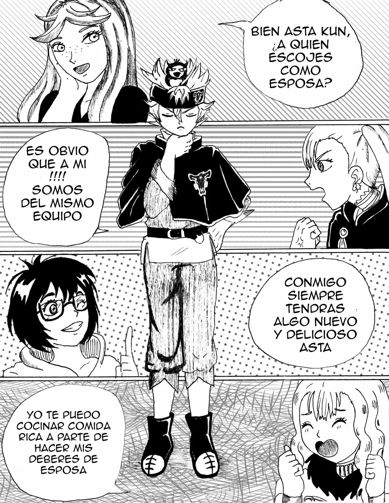 Eligiendo una Esposa (Black Clover) - Cecyartbytenshi