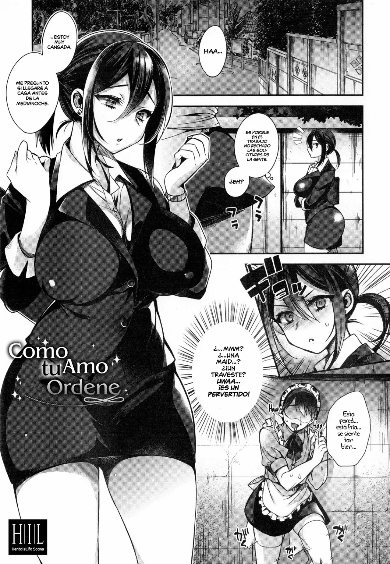 Ojou-sama to Maid no Midara na Seikatsu 1-2 (Como tu amo ordene)