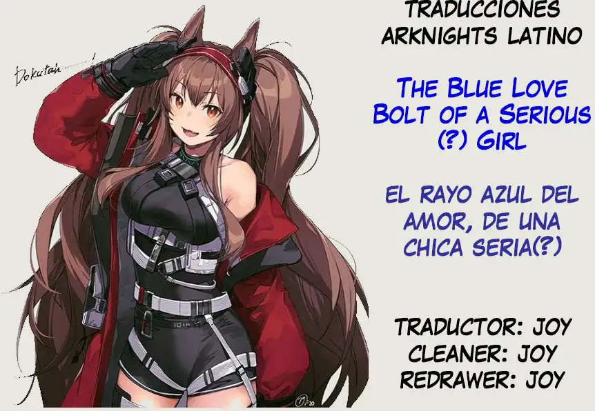 El rayo azul del amor de una chica seria (Arknights)