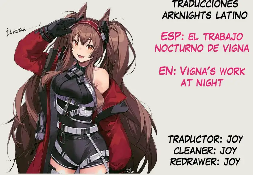 El trabajo nocturno de Vigna(Arknights)