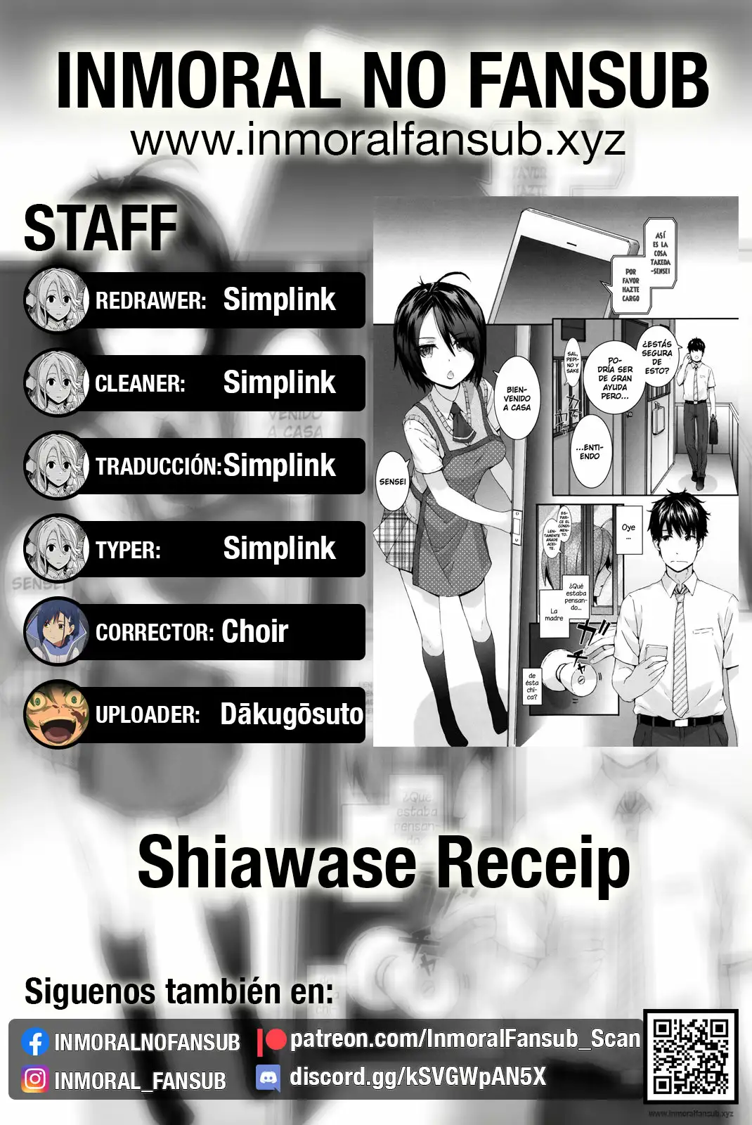 Shiawase Receip