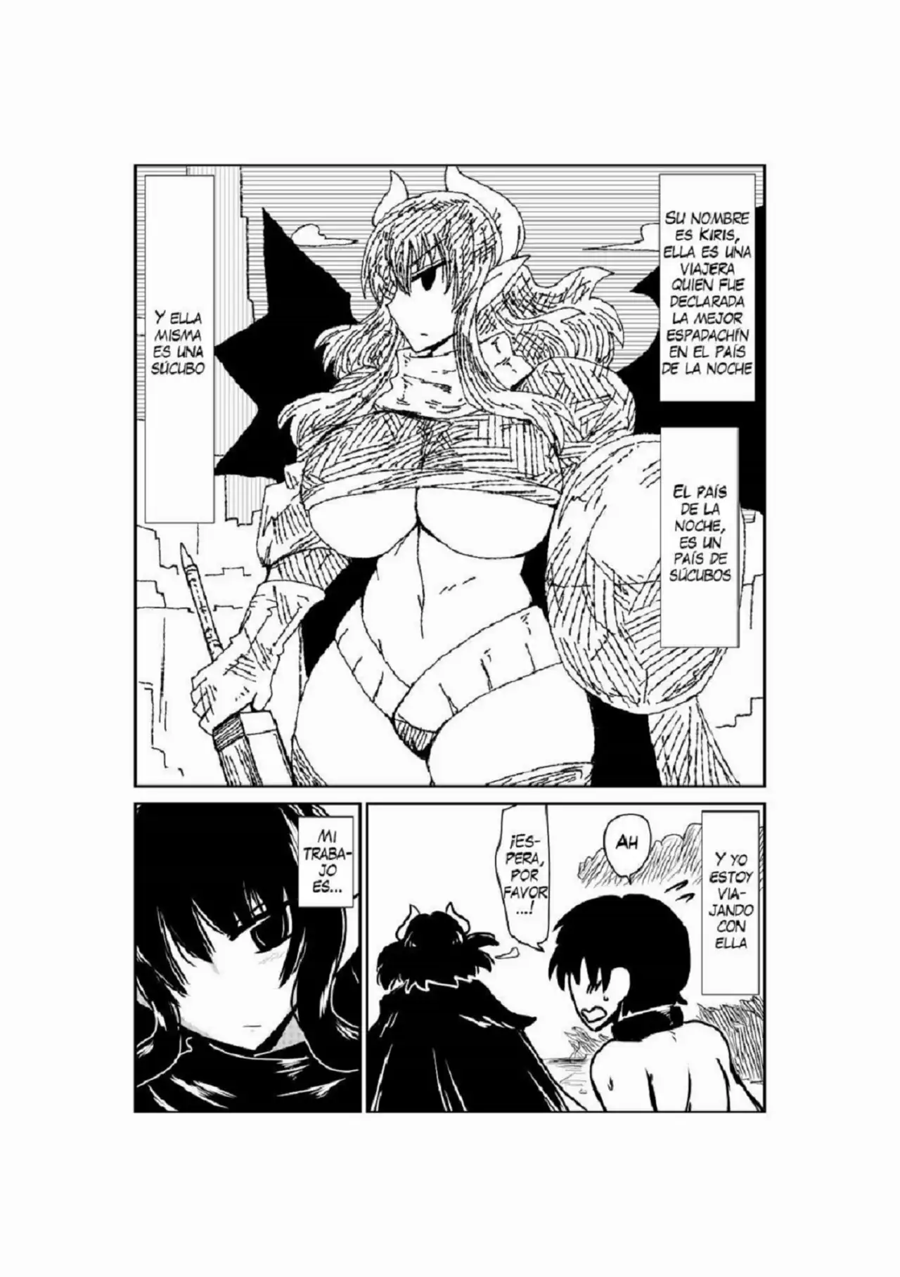 Succubus Kenshi to Obentou _ Lunch with a Succubus Swordswoman