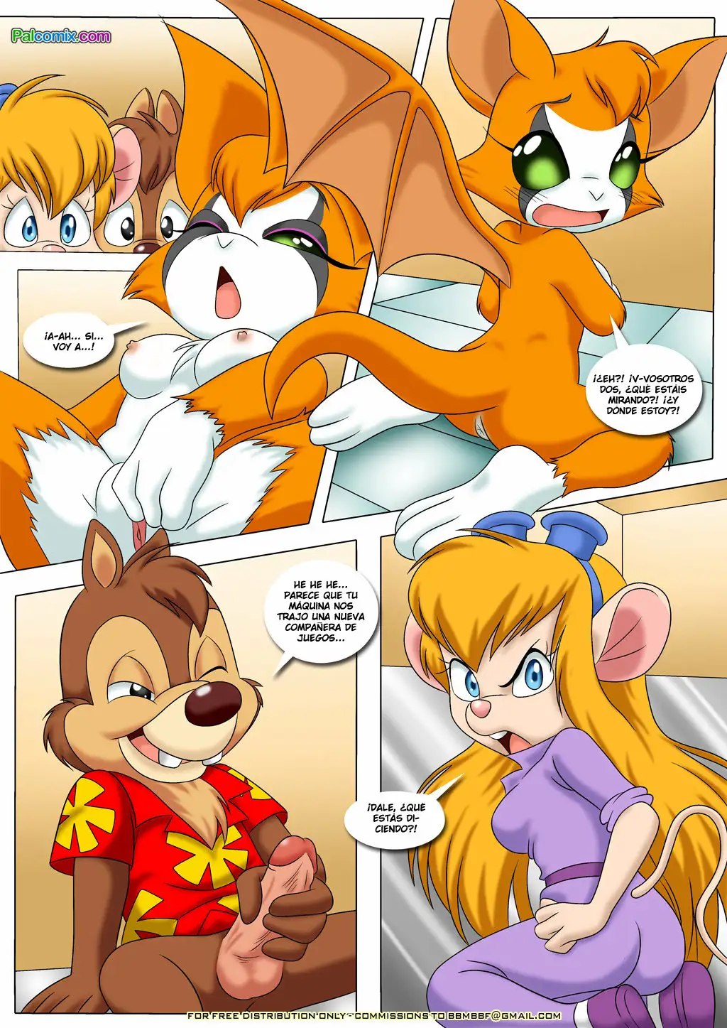 Entre maquinas & ratones (Chip & Dale 5)