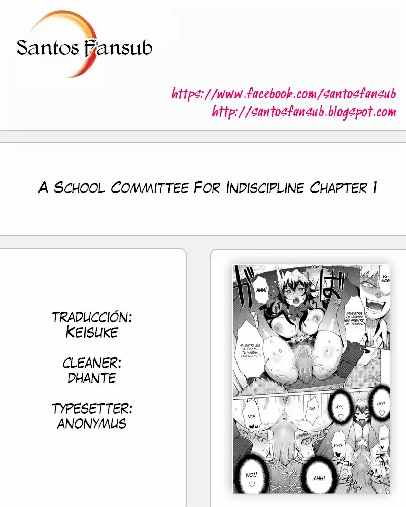 A School Committee for Discipline - Joshi Kousei Fuuki Kai!