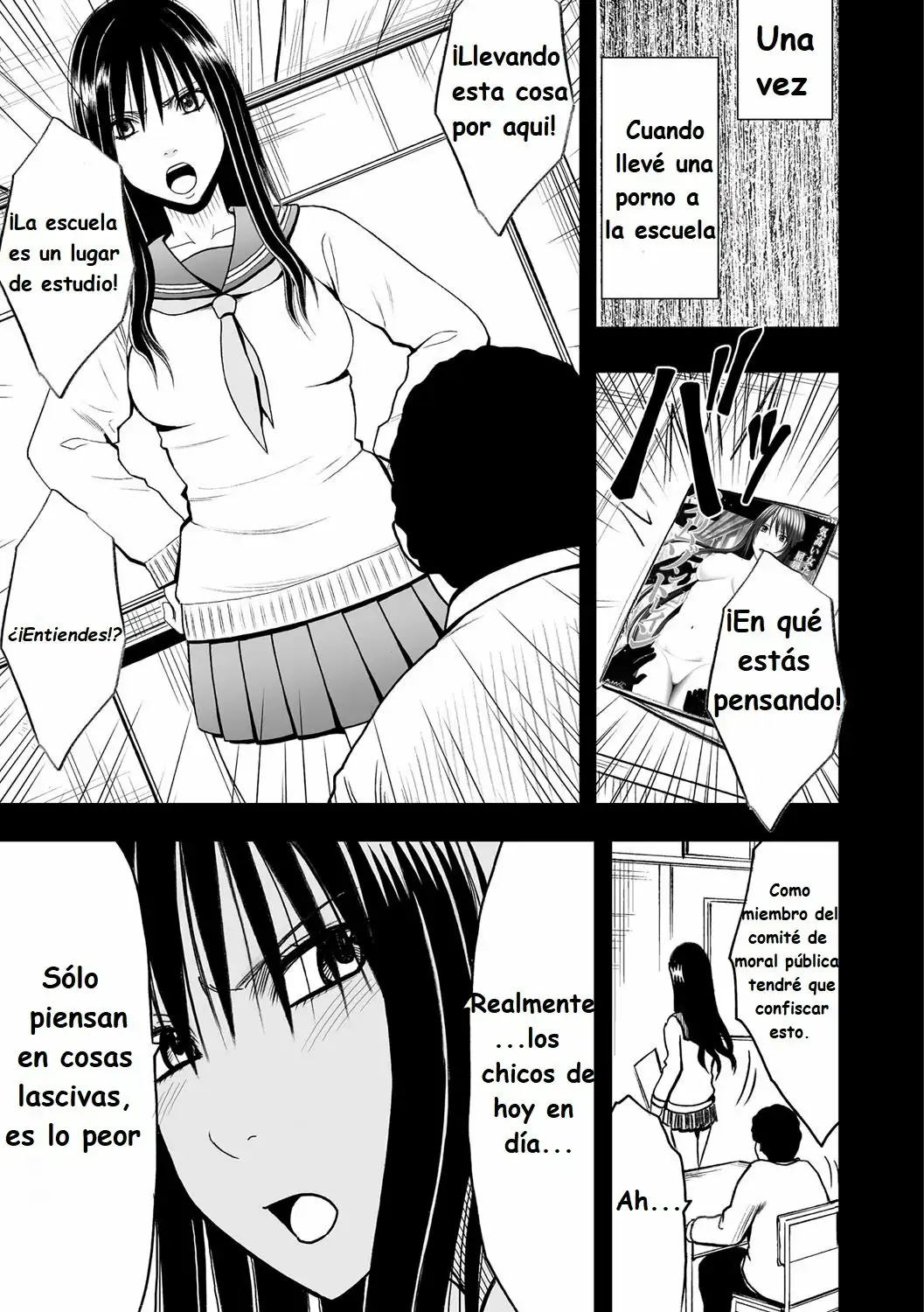 JK Kyousei Sousa Sumaho de Choukikan Moteasobareta Fuuki Iinchou capitulo 1