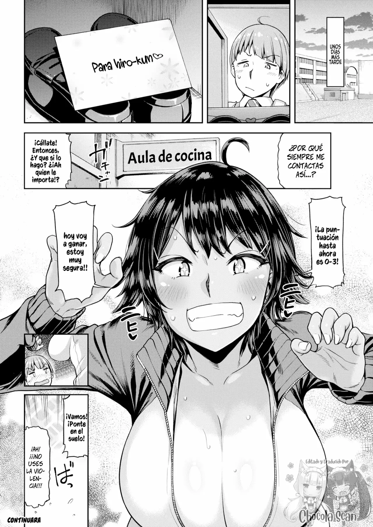 Shunko-san, Es una mala perdedora!!