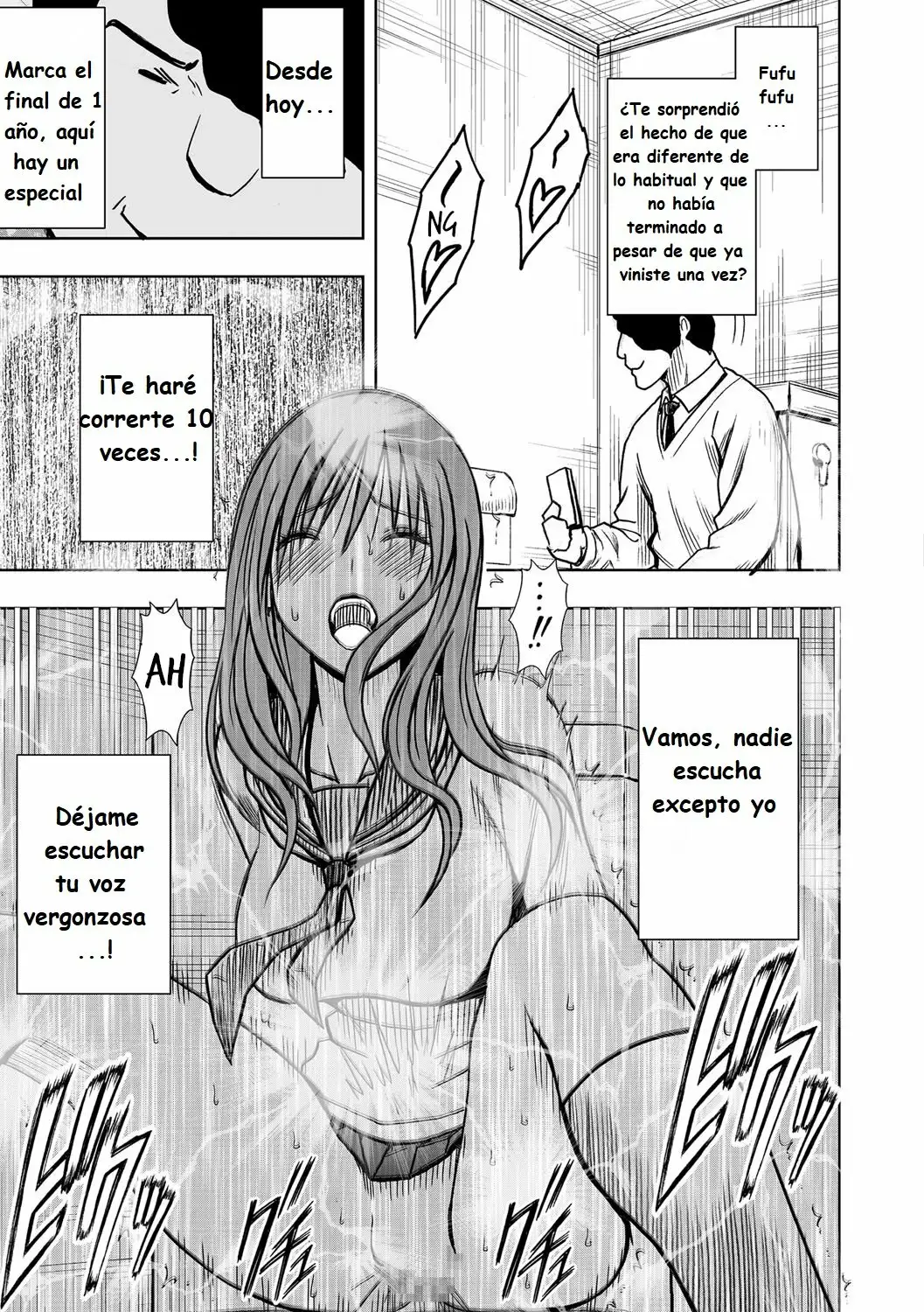 JK Kyousei Sousa Sumaho de Choukikan Moteasobareta Fuuki Iinchou Capitulo 3