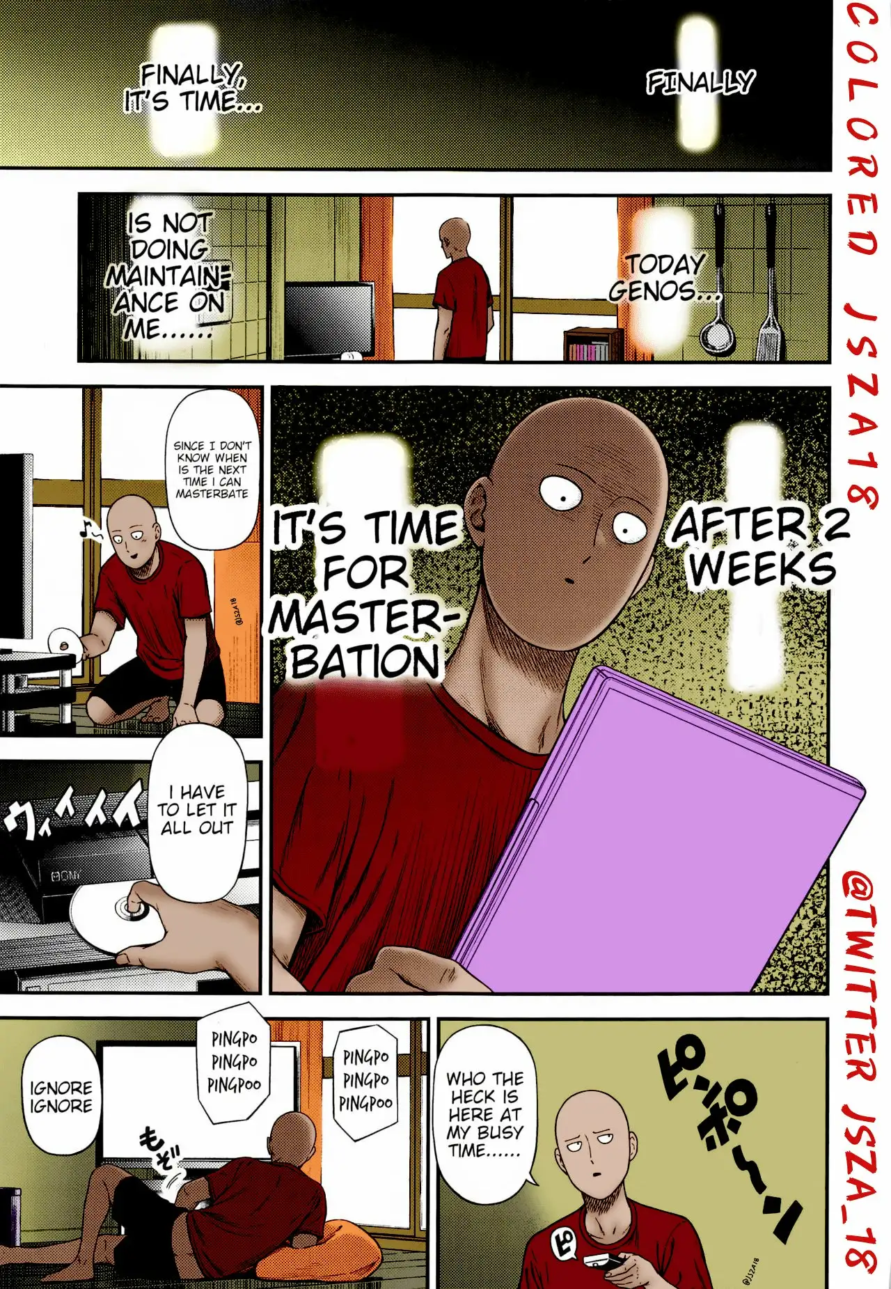 One-Hurricane 6-5 Full Color (One Punch Man)