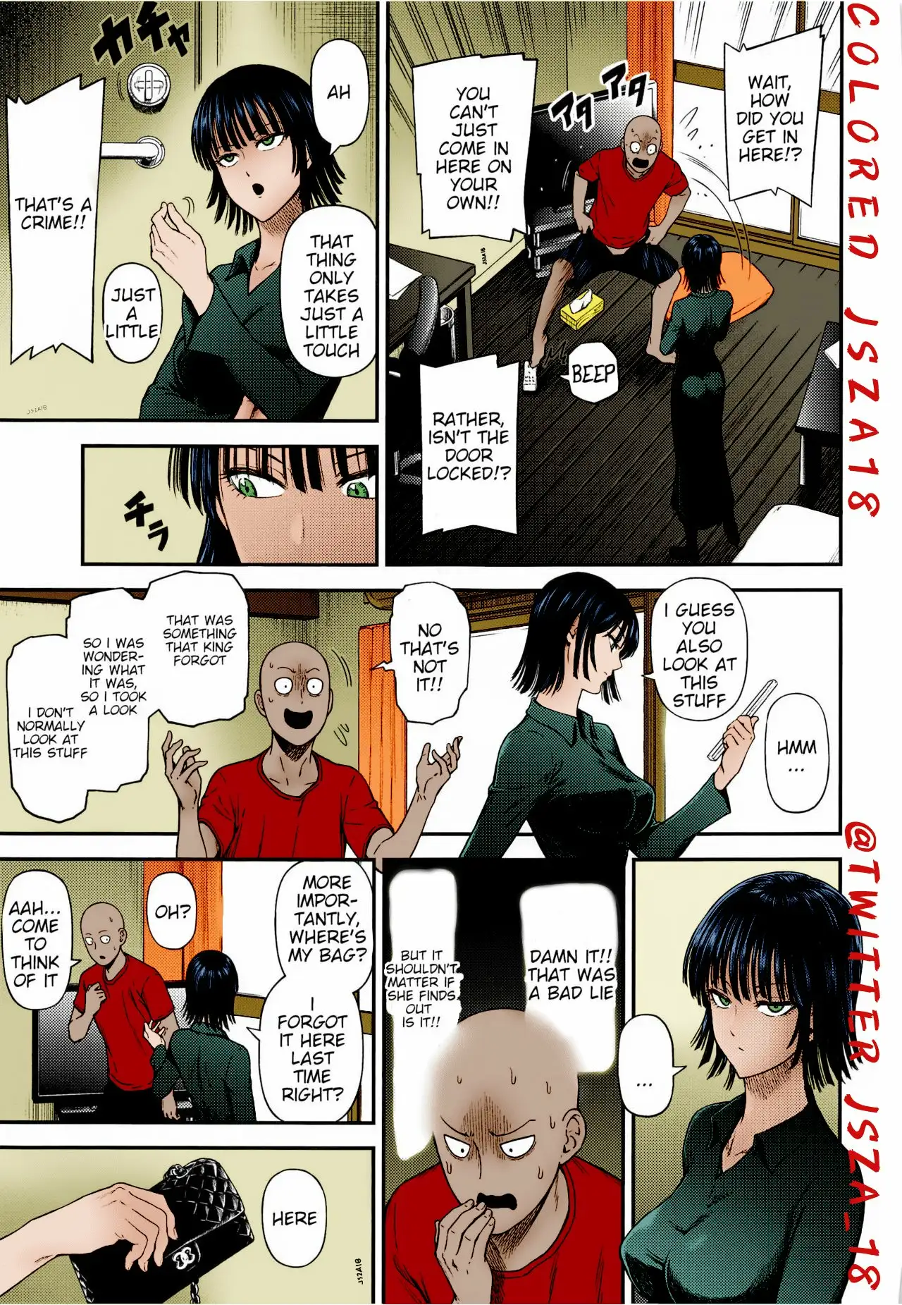 One-Hurricane 6-5 Full Color (One Punch Man)