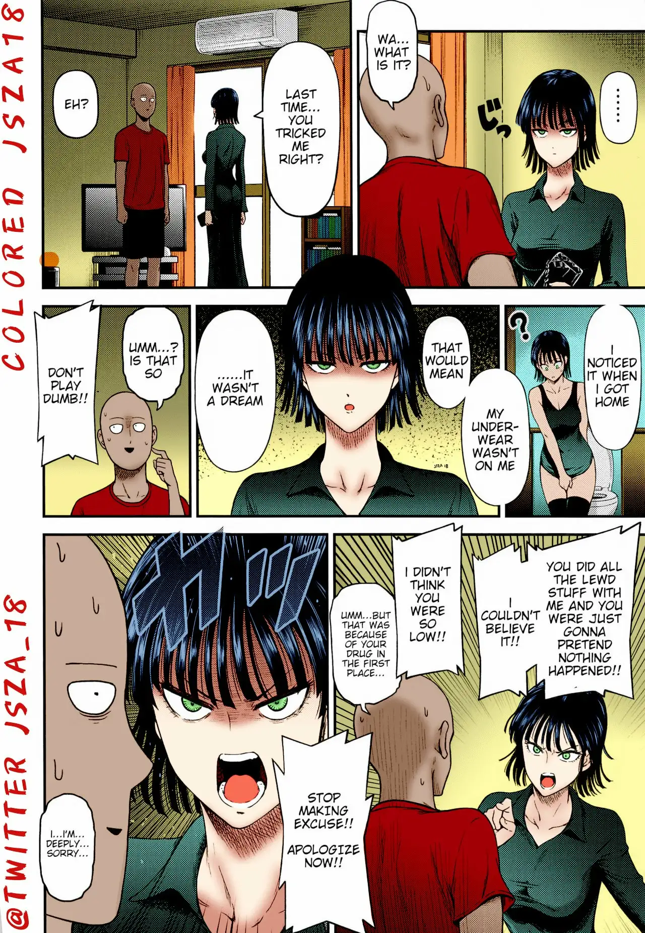 One-Hurricane 6-5 Full Color (One Punch Man)