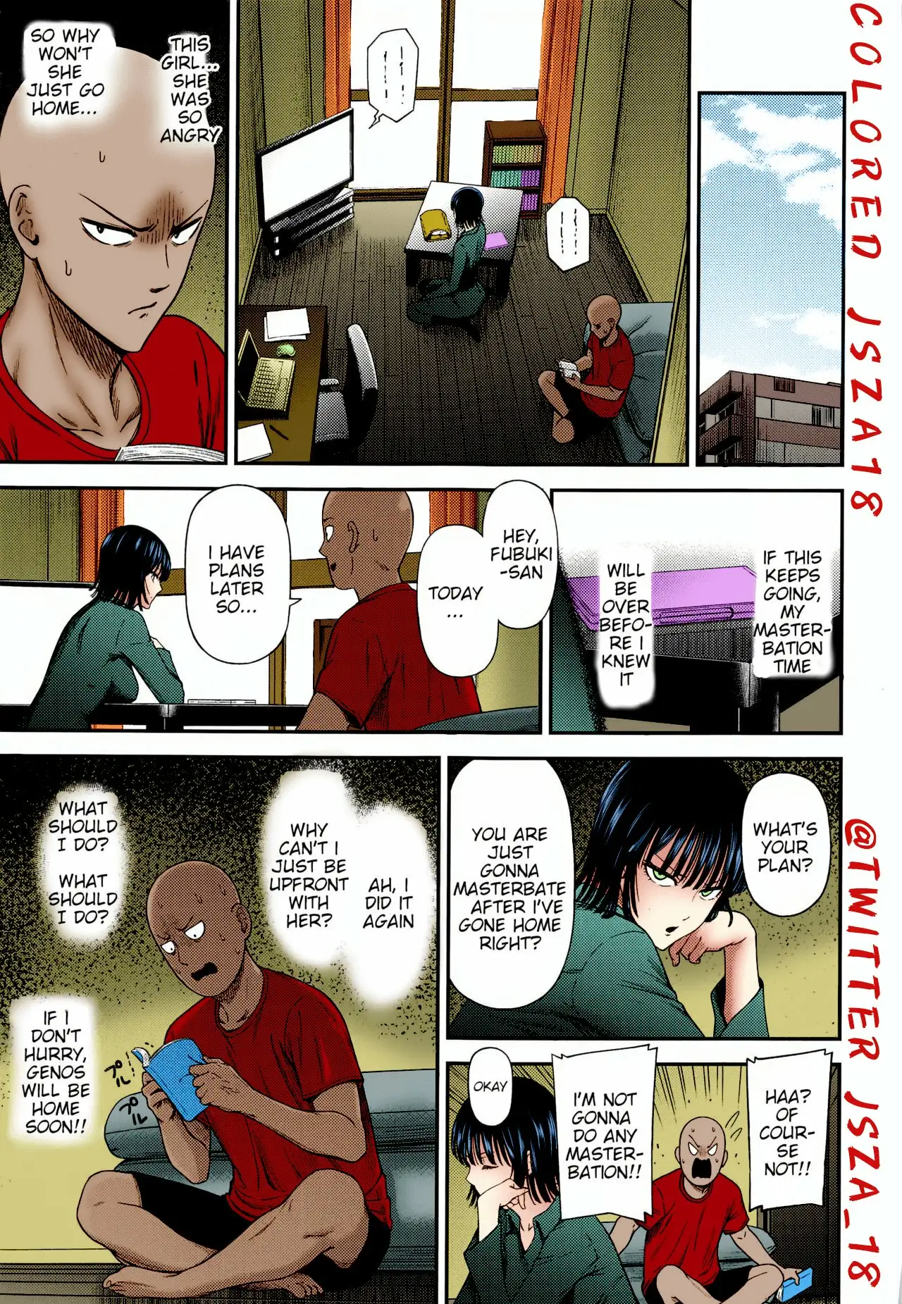 One-Hurricane 6-5 Full Color (One Punch Man)