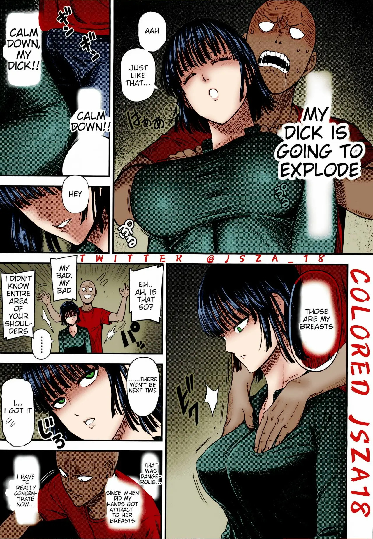 One-Hurricane 6-5 Full Color (One Punch Man)