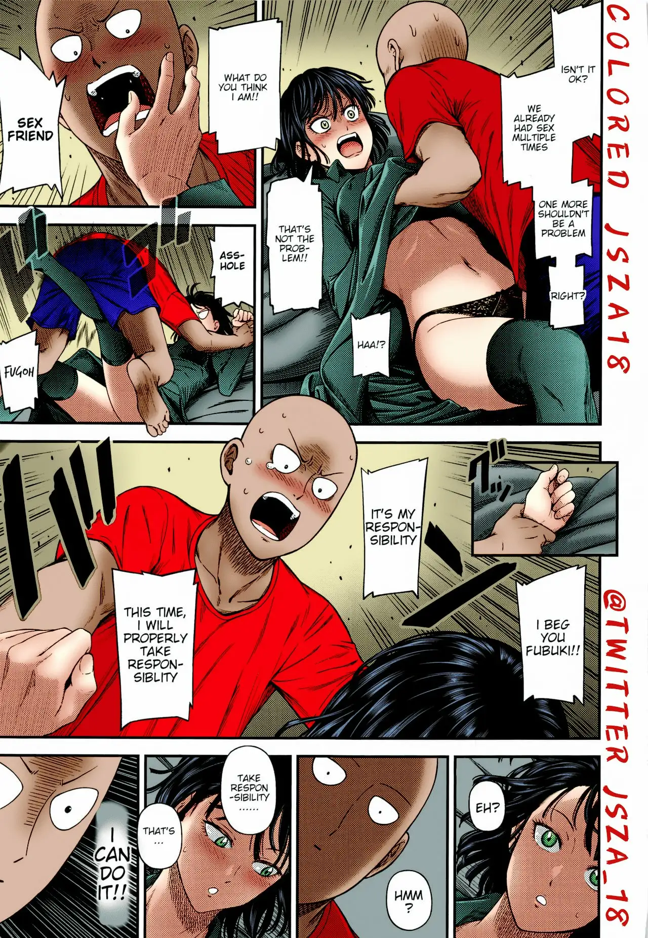 One-Hurricane 6-5 Full Color (One Punch Man)