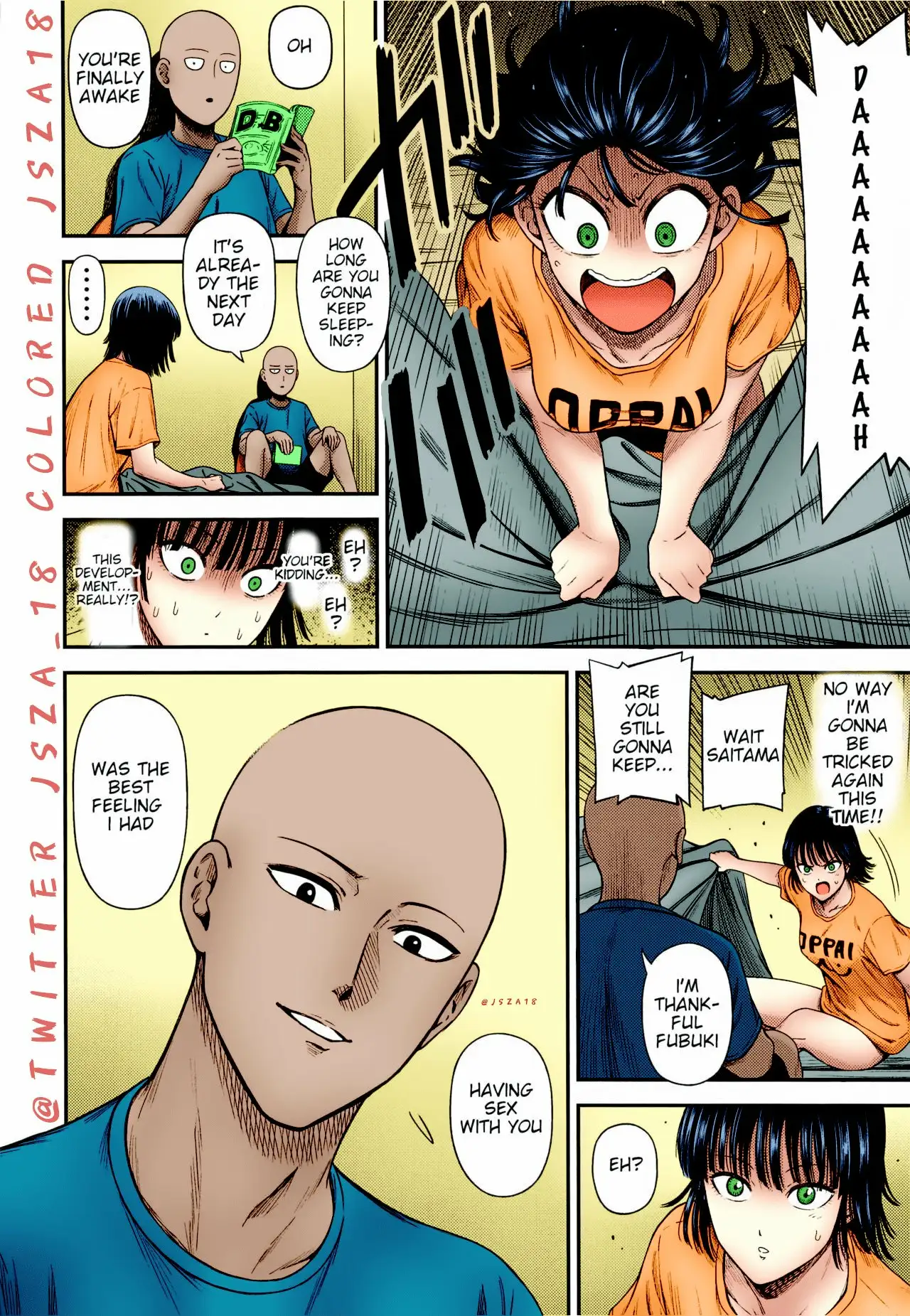 One-Hurricane 6-5 Full Color (One Punch Man)