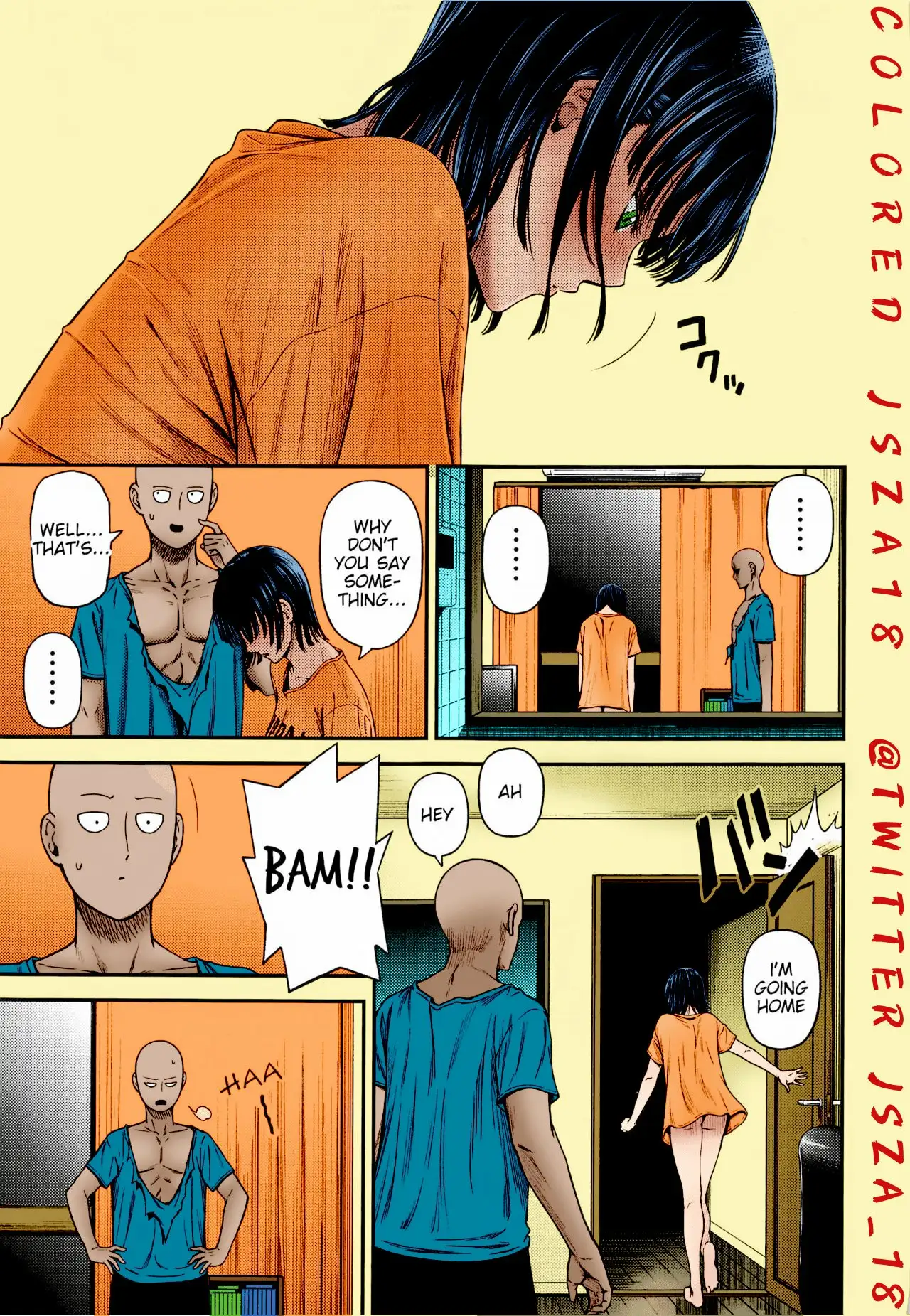 One-Hurricane 6-5 Full Color (One Punch Man)