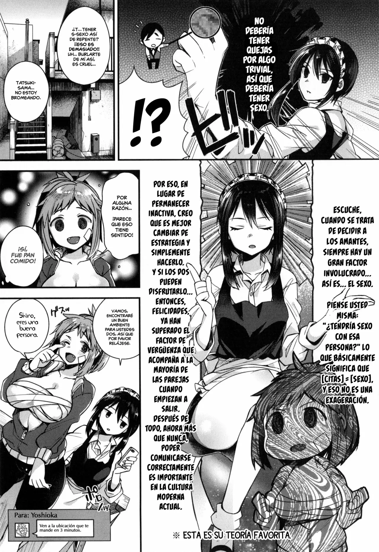 Ojou-sama to Maid no Midara na Seikatsu 4 (Tatsuki y la Charla de Chicas con una Maid)