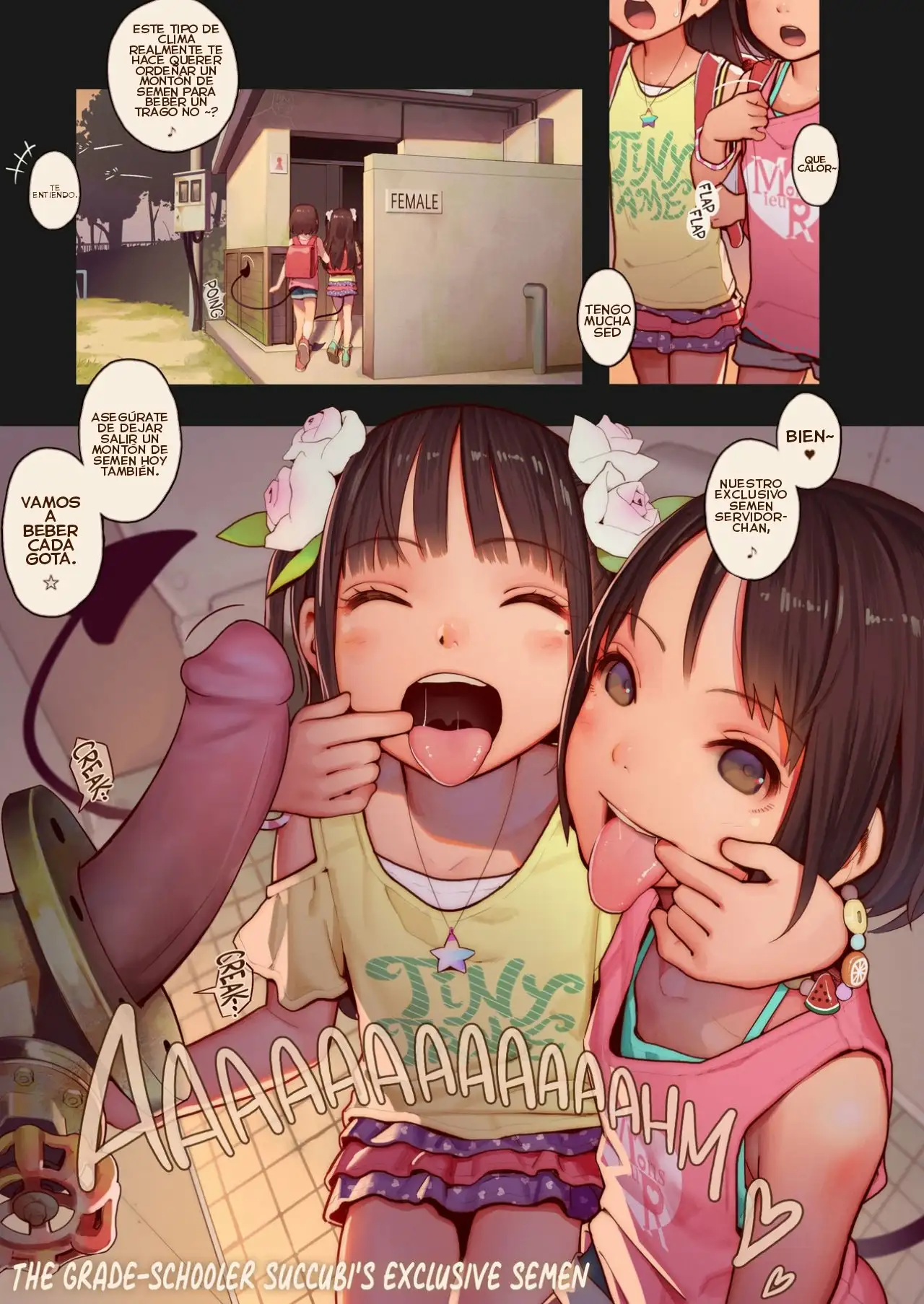 Tiny Evil chans! 2 -Mujaki de Zankoku na Shoujo-tachi no Ecchi na Tanpenshuu