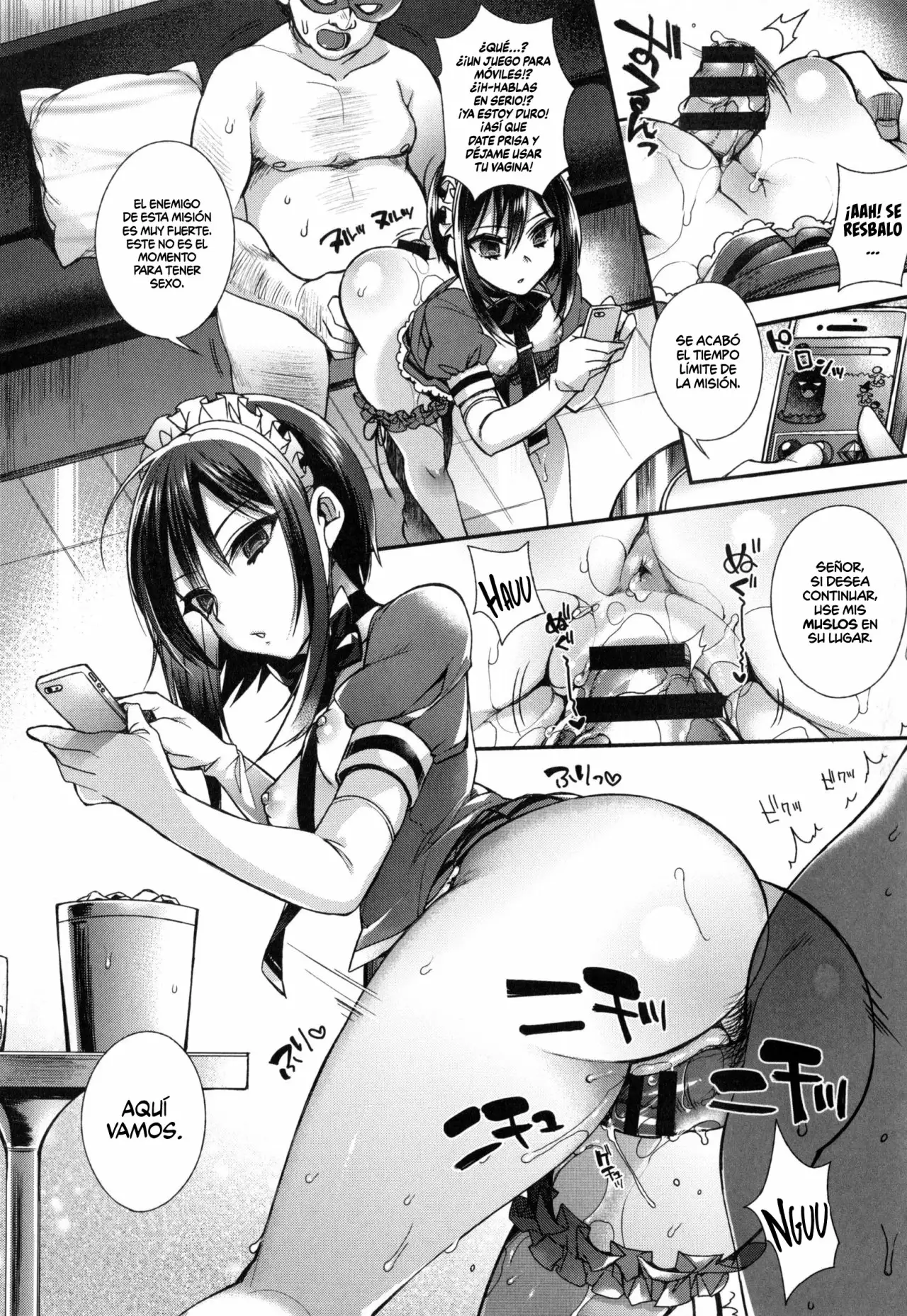 Ojou-sama to Maid no Midara na Seikatsu 5 (El Trabajo Sexual de una Ojou-sama y una Maid 