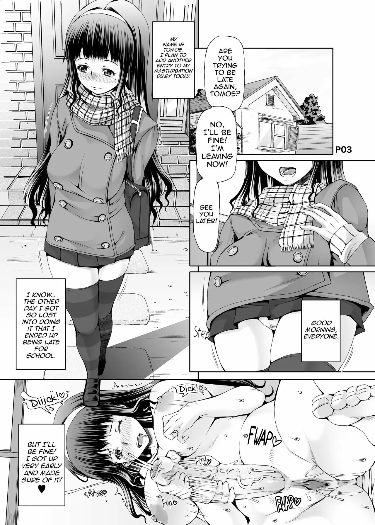 Futa Ona - A Certain Futanari Girl Masturbation Diary Ch2