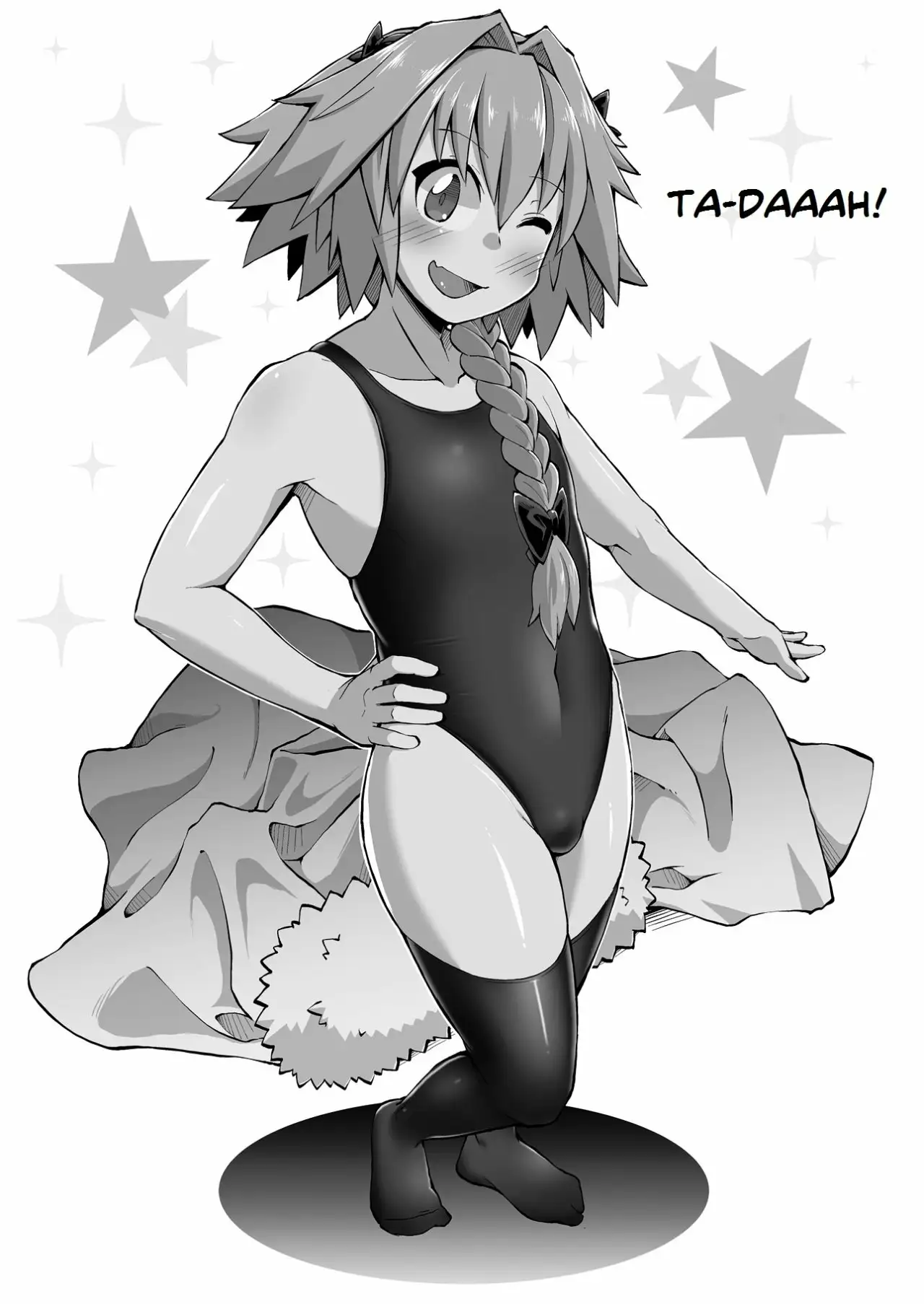 Erosou de Erokunai Yappari Eroi Kyouei Mizugi na Astolfo by crozu