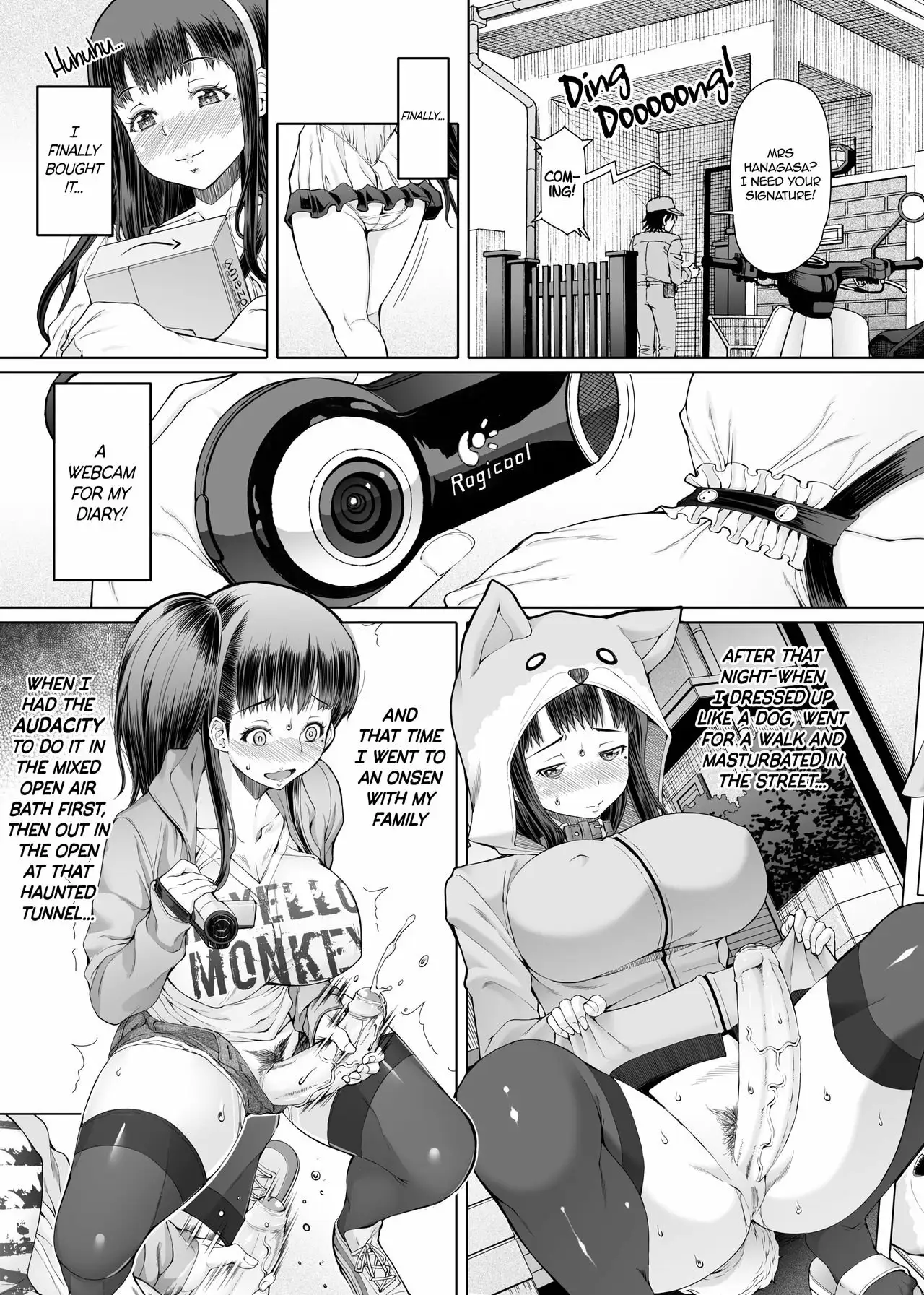 Futa Ona - A Certain Futanari Girl Masturbation Diary Ch6