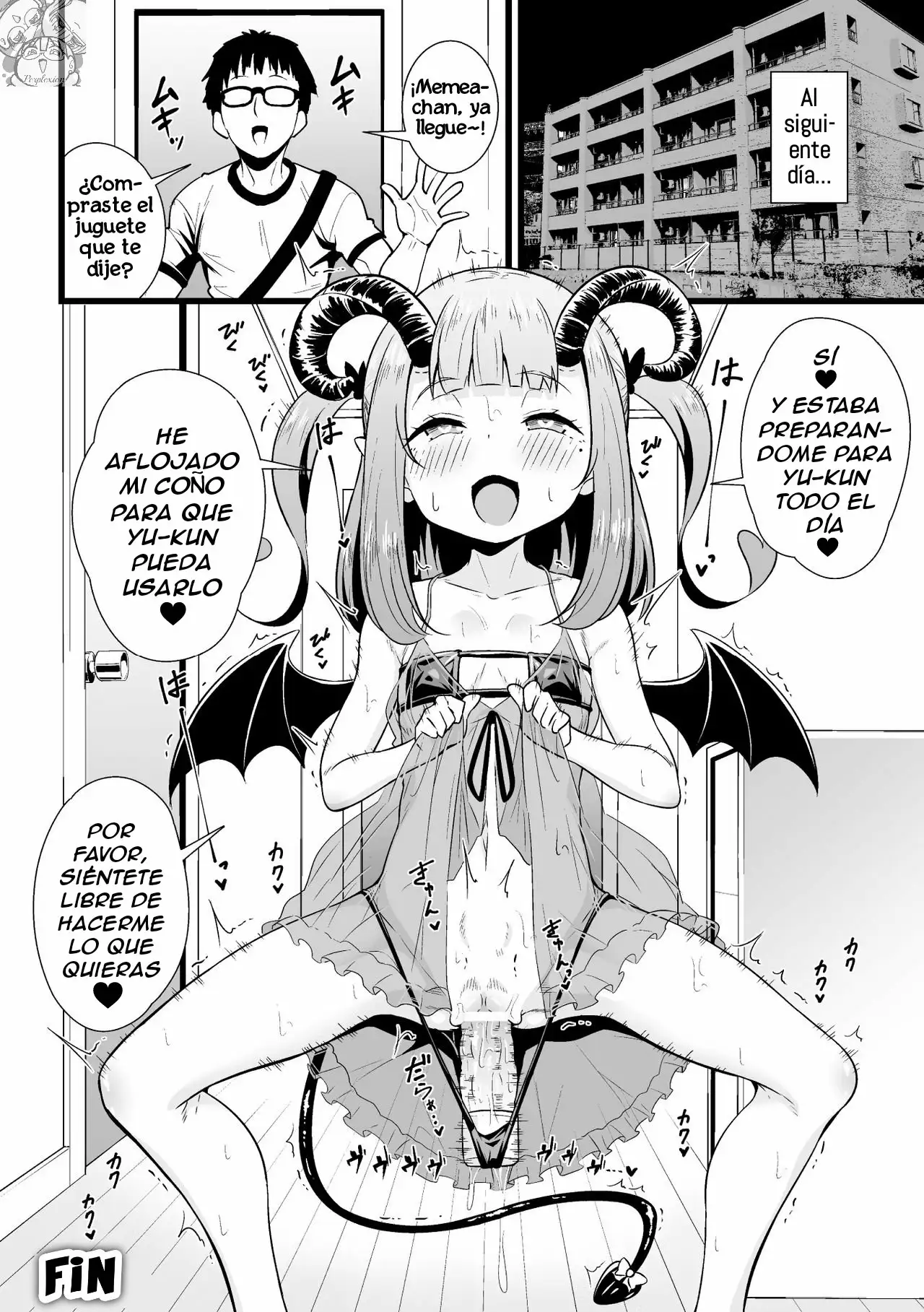 2D Comic Magazine Mesugaki Succubus Seisai Namaiki Aka-chan Heya o Wakarase-bou de Kousei Knock