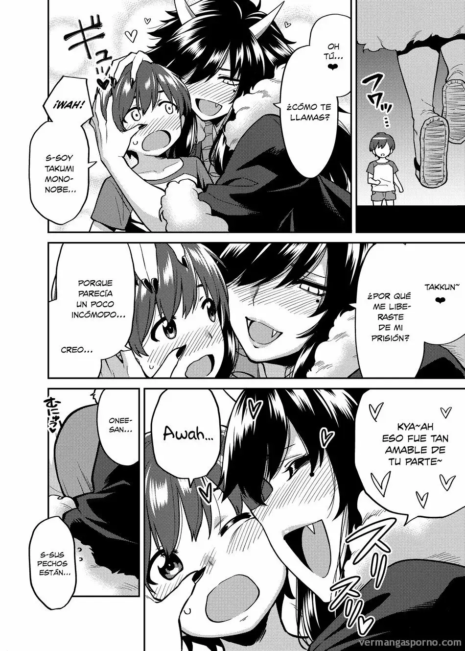 Takkun to oni no onee-san