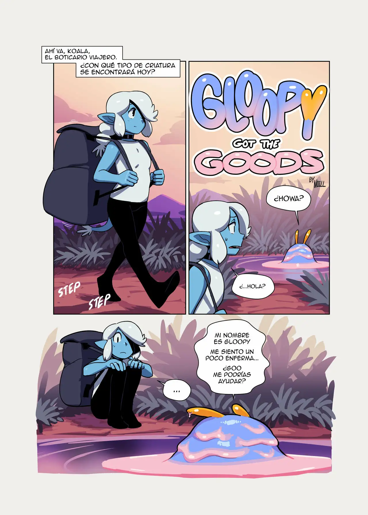 Marina and Gloopy Combo Comic