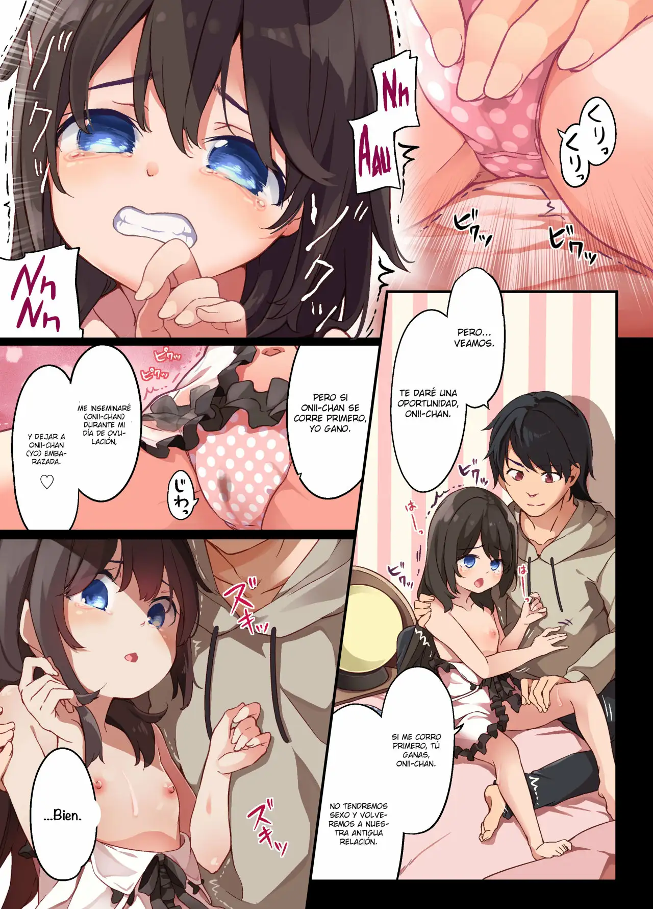 A Yandere Little Sister wants to be impregnated by her big brother