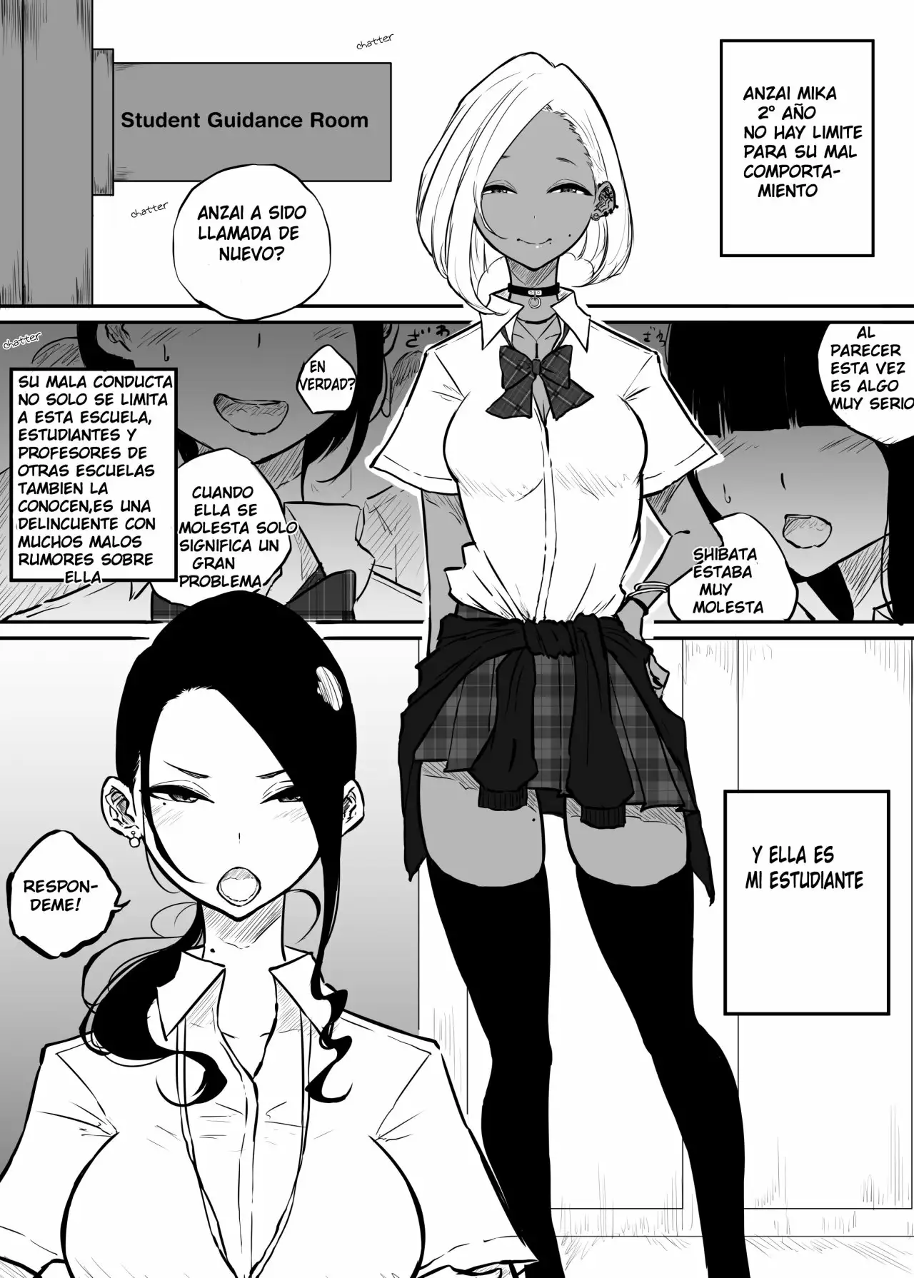 Sparta Sensei ga Oshiego no Bitch Gal 01