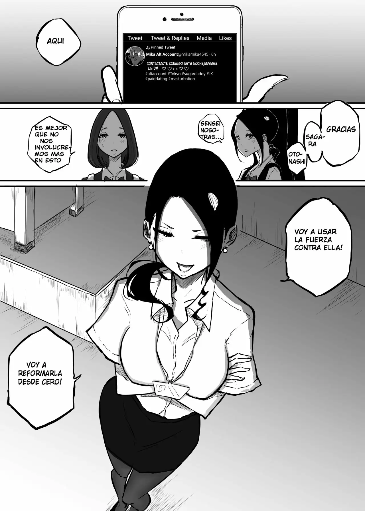 Sparta Sensei ga Oshiego no Bitch Gal 01