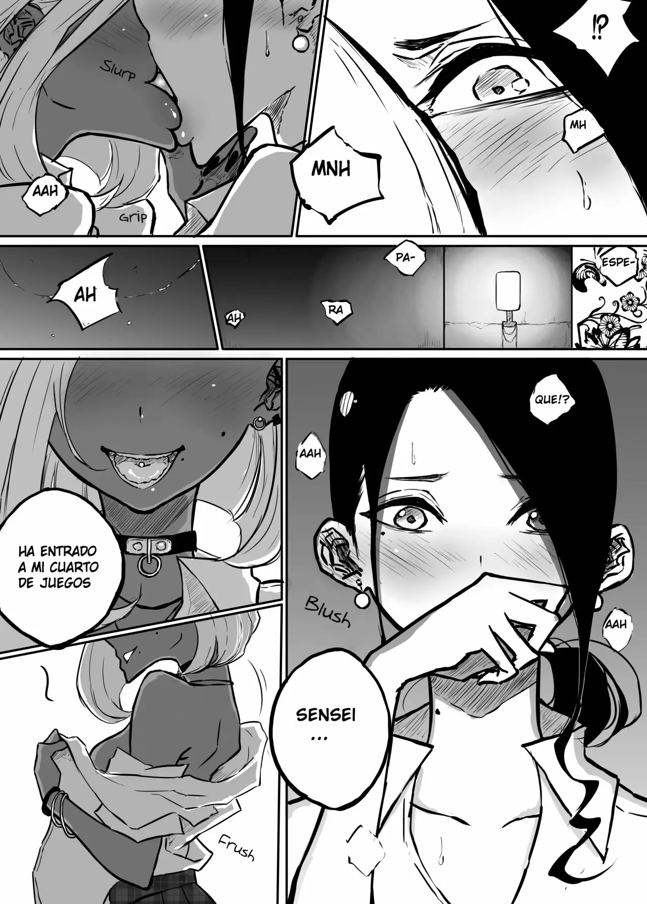 Sparta Sensei ga Oshiego no Bitch Gal 01