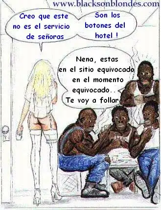 4 negros y una novia