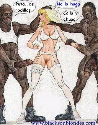 4 negros y una novia