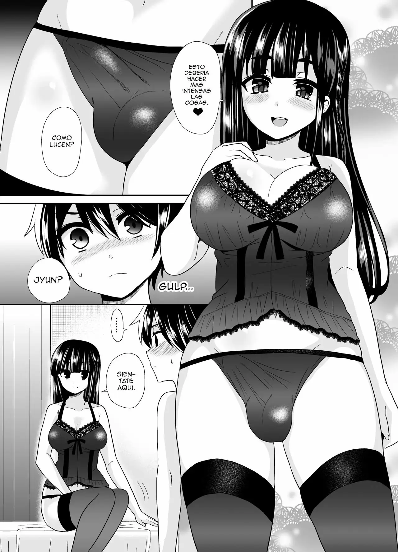 Futanari! Oshioki Time cap4 -Josou Shounen Kakusei Hen-